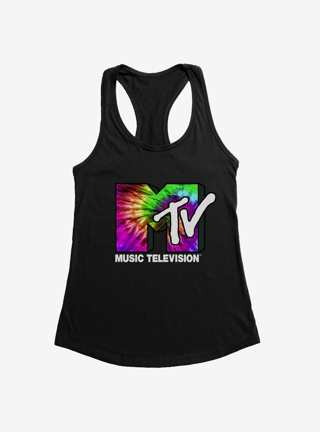 THRDLESS MTV Tie Dye Logo Girls Tank
