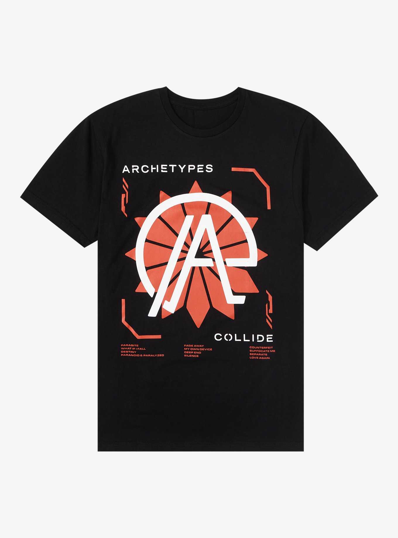 Archetypes Collide Self-Titled Album Track List T-Shirt, , hi-res