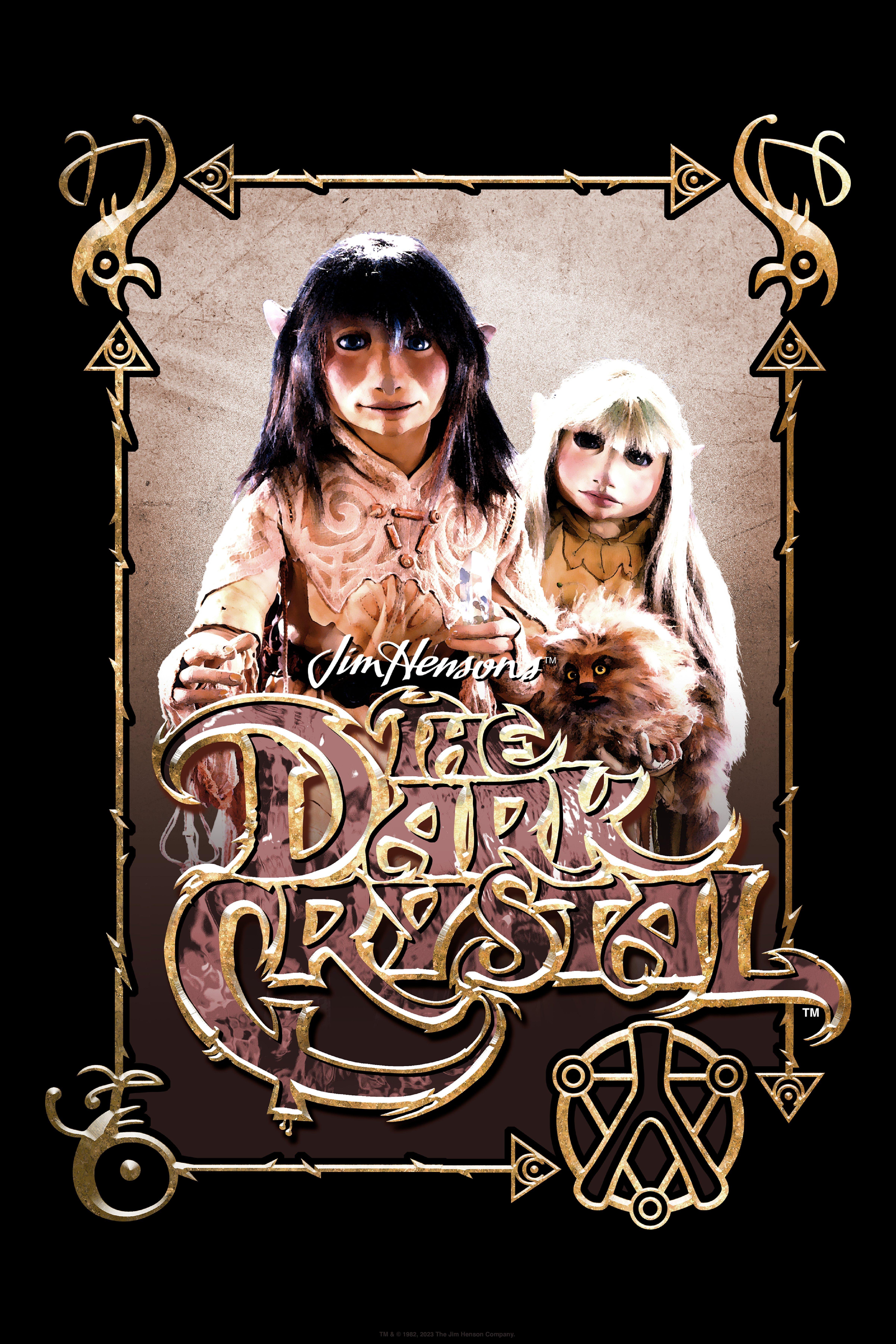 The Dark Crystal Jen & Kira Poster, WHITE, hi-res