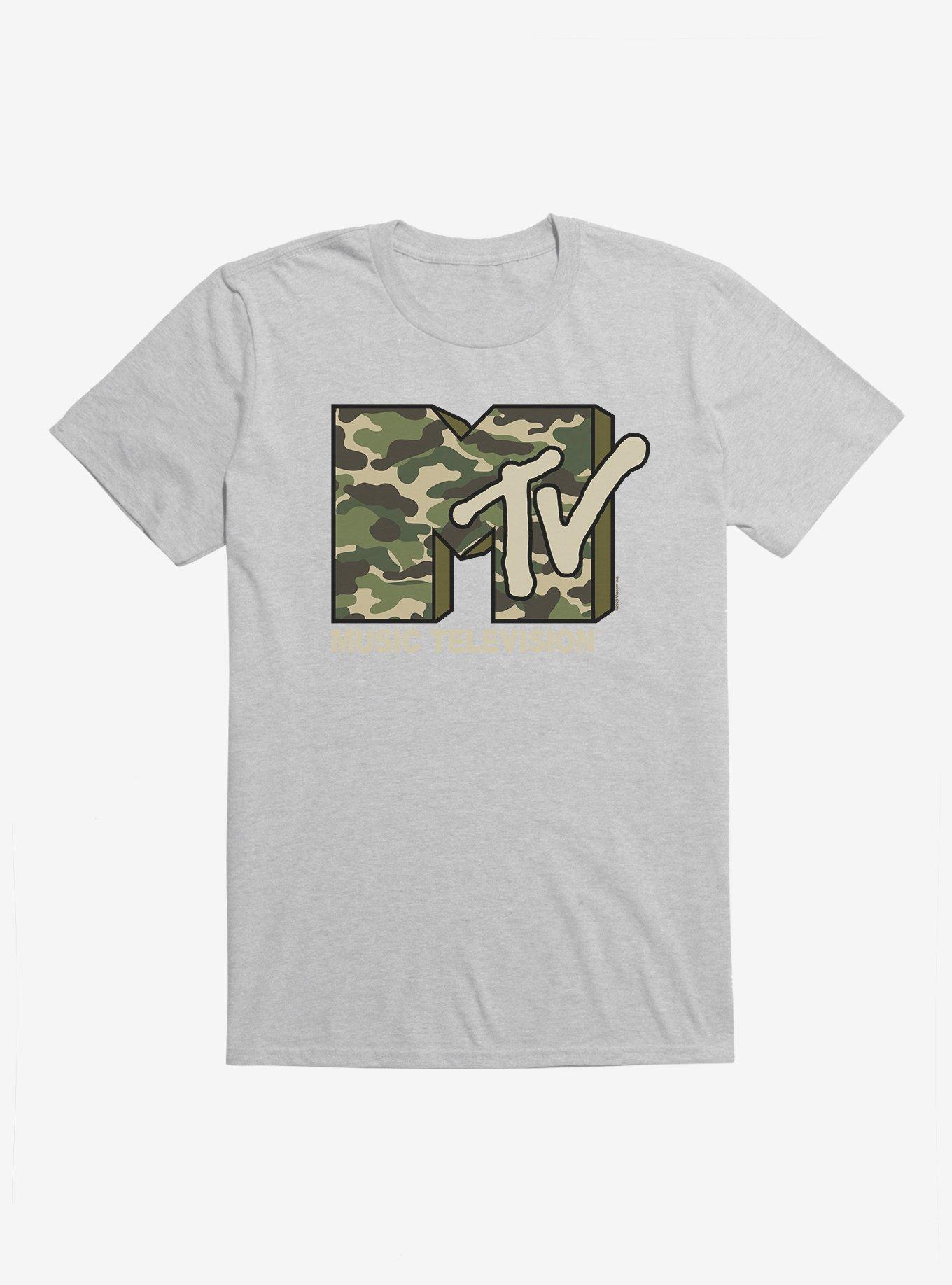 MTV Camo Logo T-Shirt, , hi-res