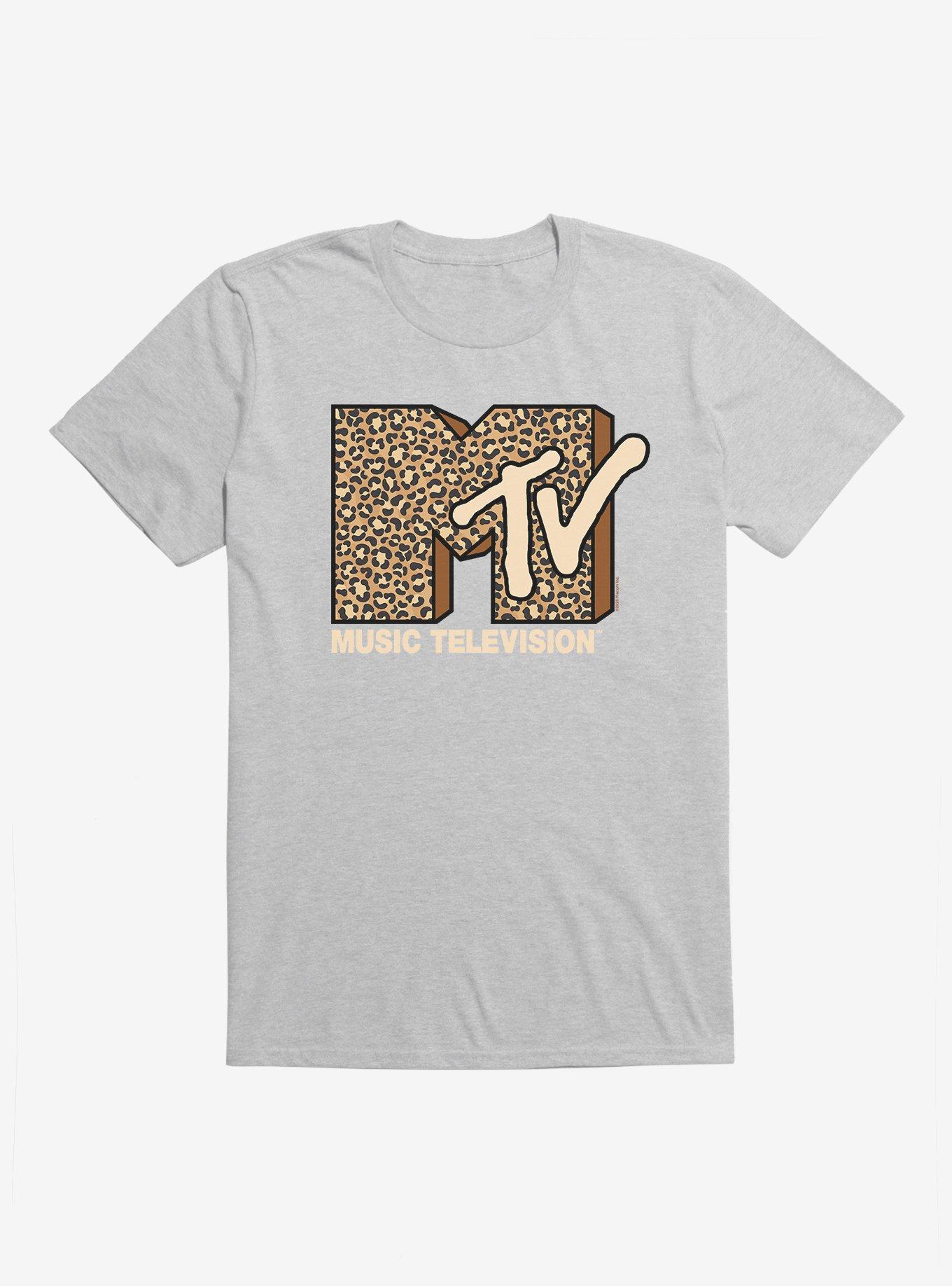 MTV Leopard Logo T-Shirt, , hi-res