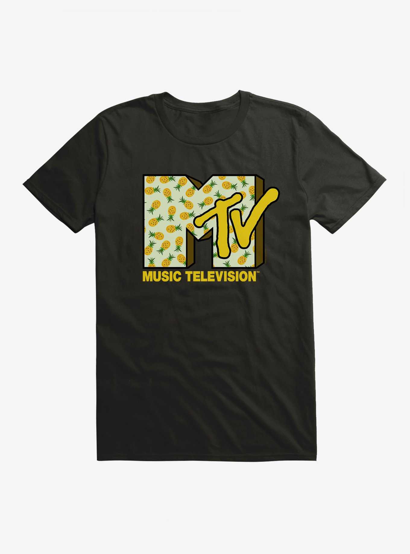 MTV Pineapple Logo T-Shirt, , hi-res