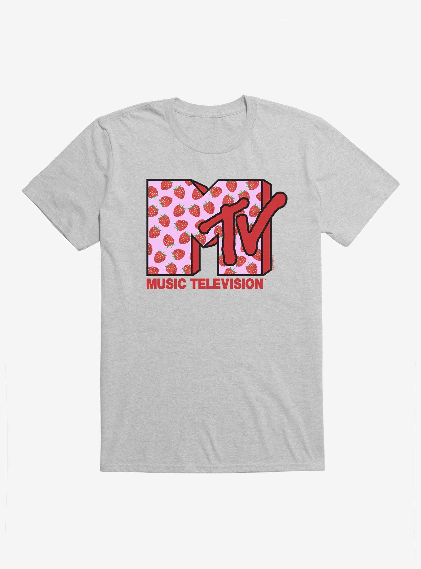 MTV Strawberries Logo T-Shirt, , hi-res