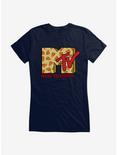 MTV Pizza Logo Girls T-Shirt, , hi-res
