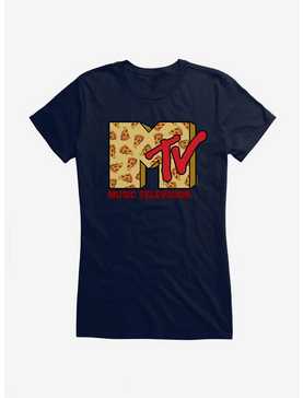 MTV Pizza Logo Girls T-Shirt, , hi-res