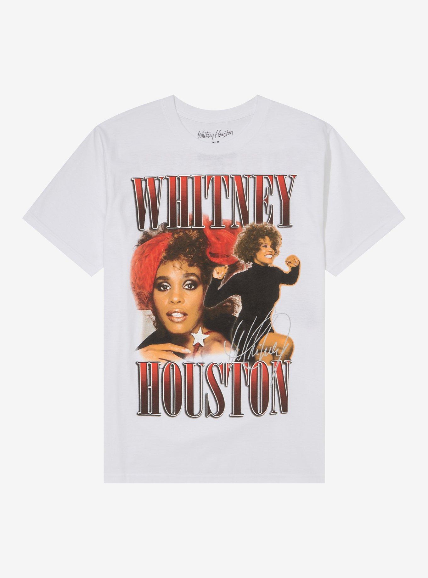 Whitney Houston 1986 Tour T-Shirt, BRIGHT WHITE, hi-res