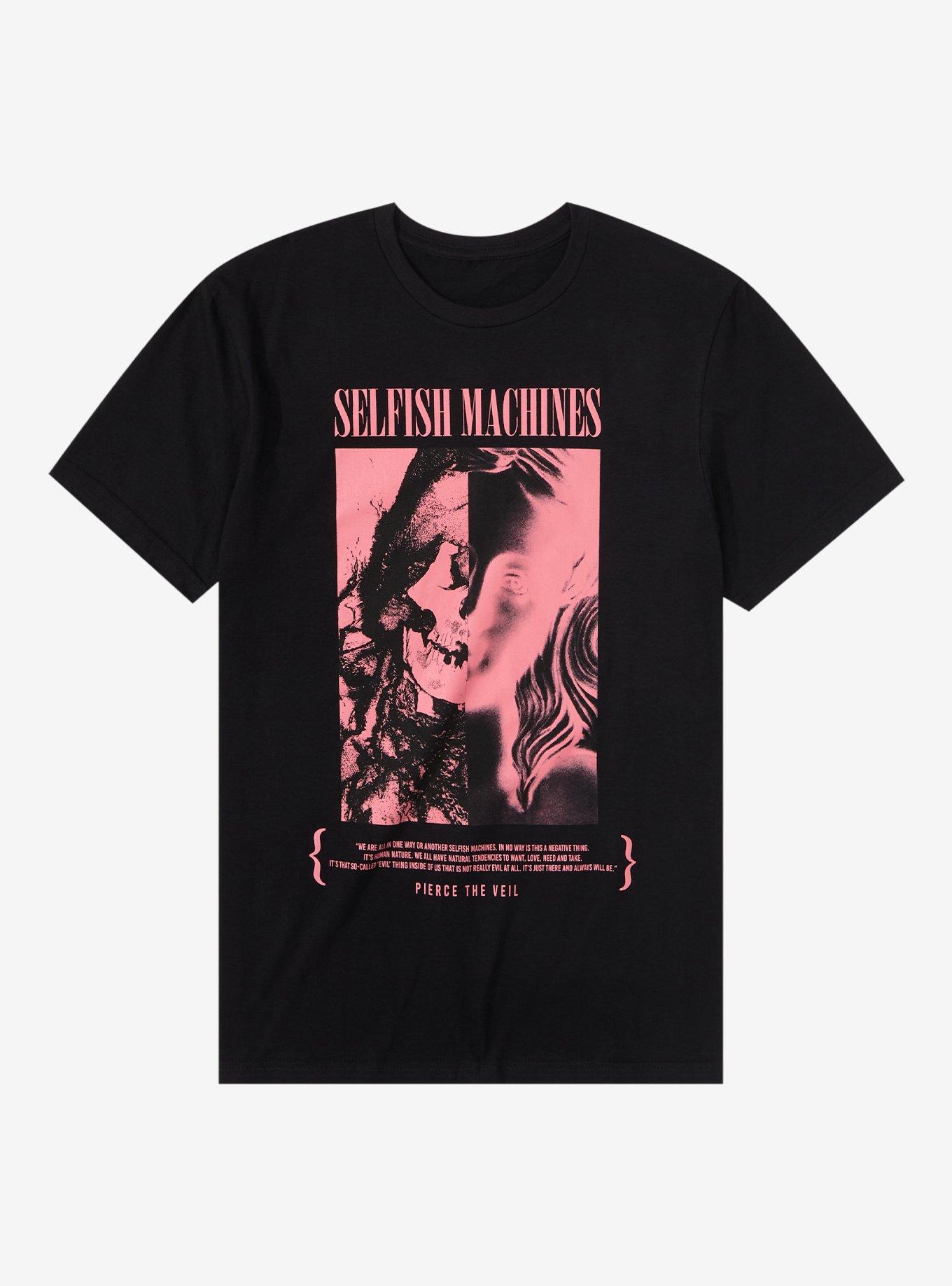 Pierce The Veil Selfish Machines Tracklist T-Shirt | Hot Topic