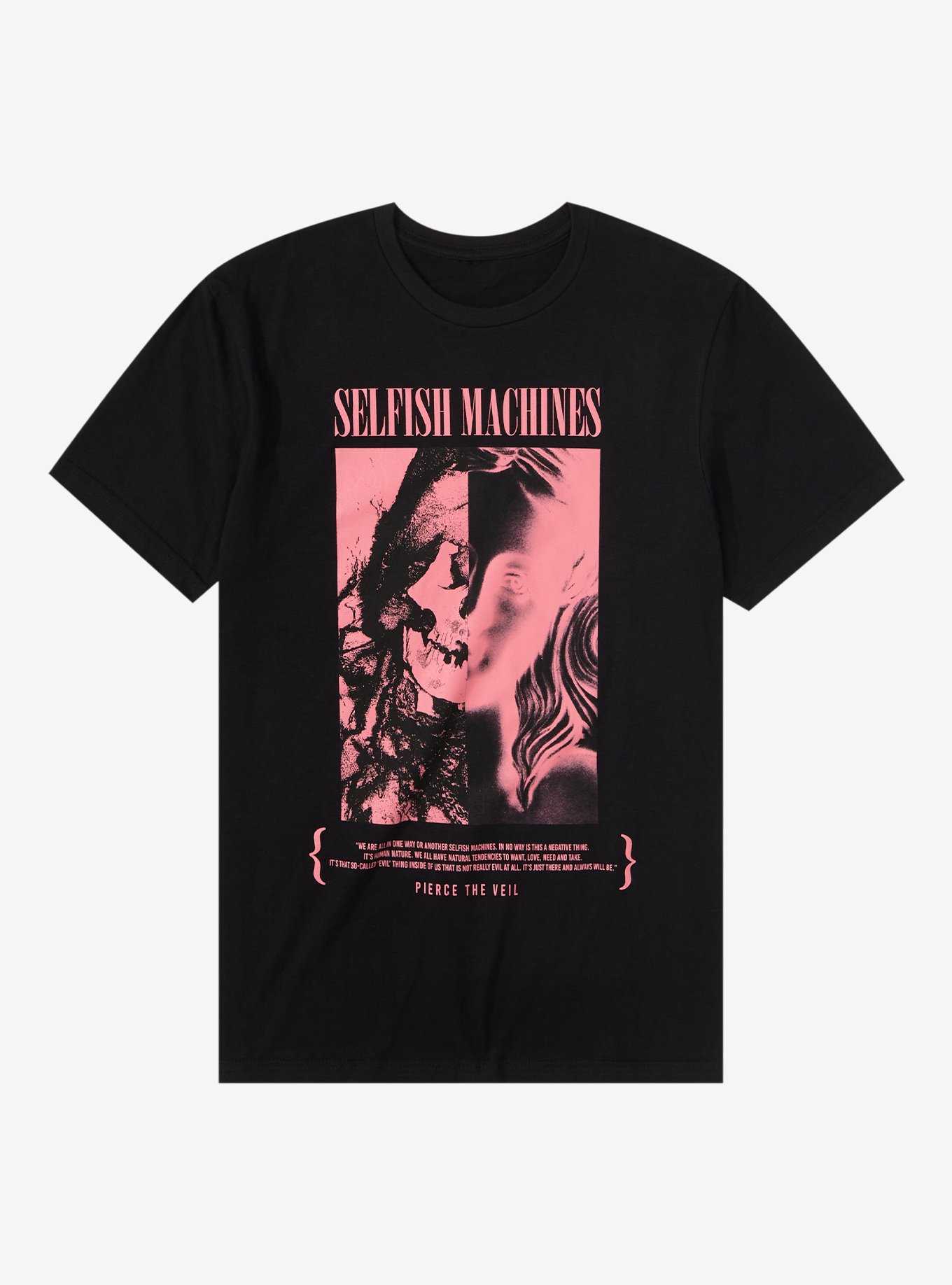 Pierce The Veil Selfish Machines Tracklist T-Shirt, , hi-res