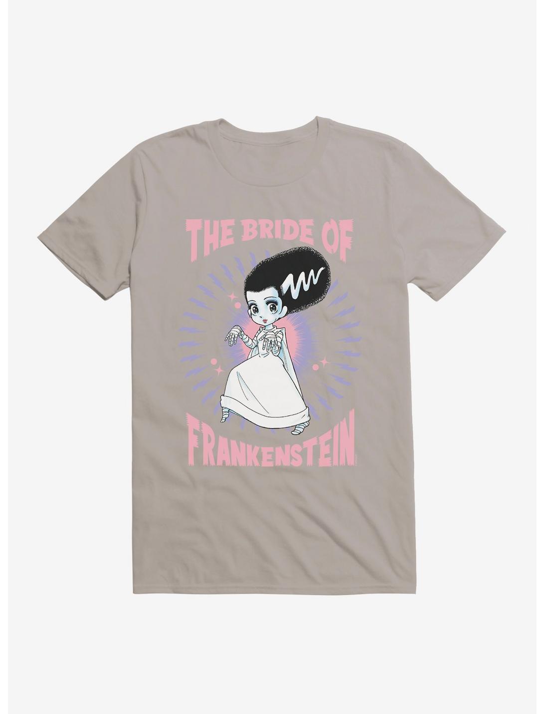 Universal Anime Monsters Bride Of Frankenstein T-Shirt, LIGHT GREY, hi-res