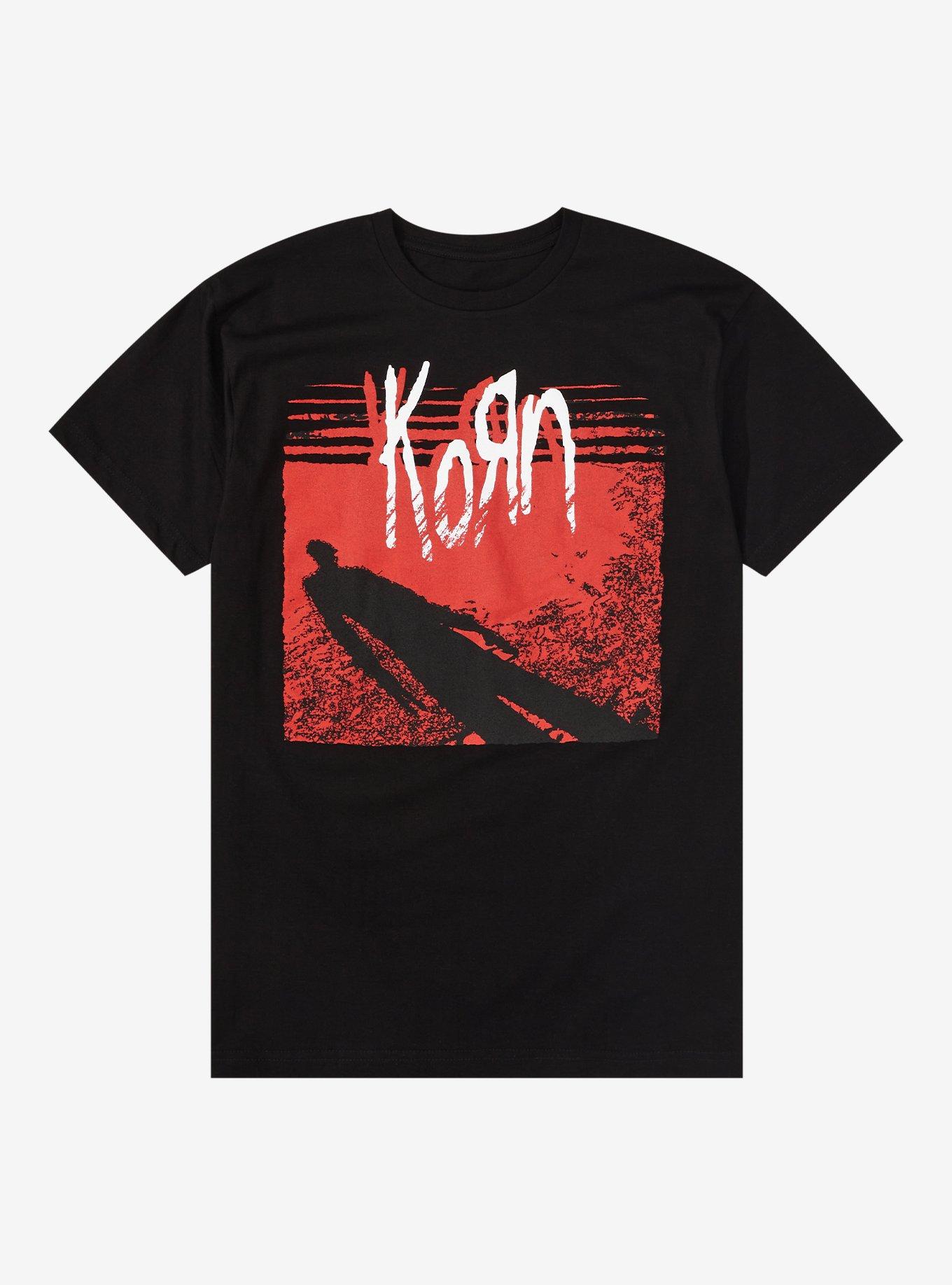 Korn Shadow Man T-Shirt, BLACK, hi-res