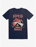 Universal Anime Monsters Dracula Portrait T-Shirt, MIDNIGHT NAVY, hi-res