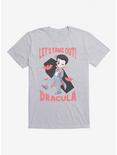 Universal Anime Monsters Fang Out Dracula T-Shirt, HEATHER GREY, hi-res