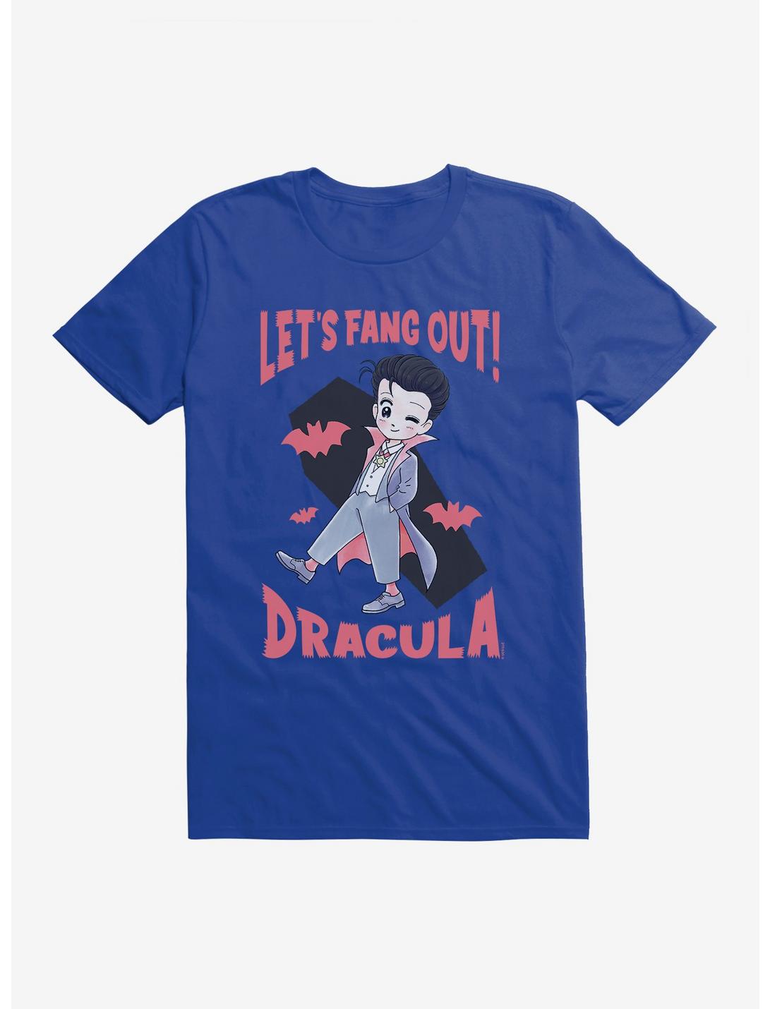 Universal Anime Monsters Fang Out Dracula T-Shirt, ROYAL BLUE, hi-res