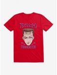 Universal Anime Monsters Frankenstein Portrait T-Shirt, RED, hi-res
