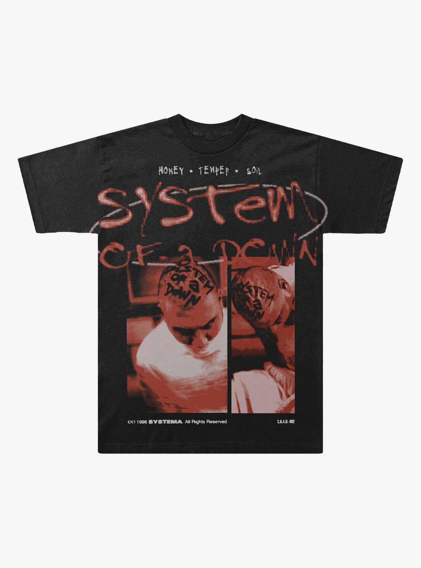 System Of A Down Honey/Temper/Soil Cassette Cover T-Shirt, , hi-res