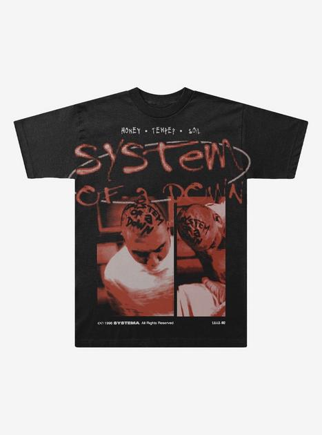 System Of A Down Honey/Temper/Soil Cassette Cover T-Shirt | Hot Topic