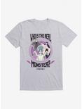 Universal Anime Monsters Real Monster Trio T-Shirt, HEATHER GREY, hi-res