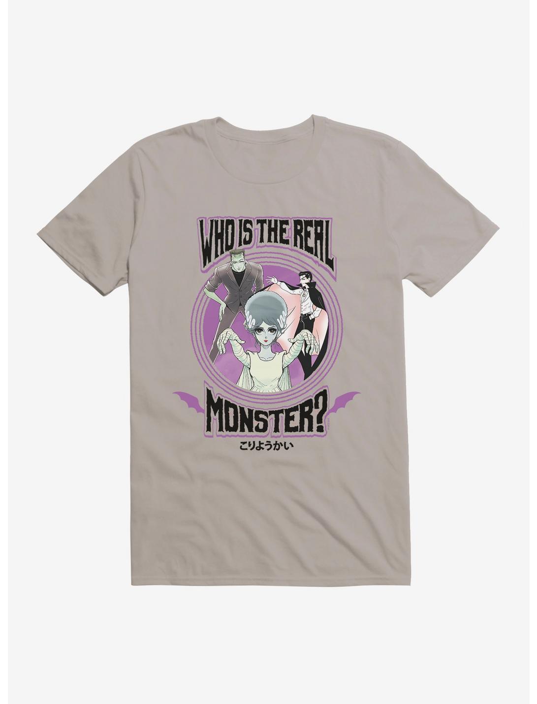 Universal Anime Monsters Real Monster Trio T-Shirt, LIGHT GREY, hi-res