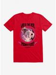 Universal Anime Monsters Real Monster Trio T-Shirt, RED, hi-res