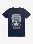 Universal Anime Monsters The Bride Of Frankenstein Portrait T-Shirt, MIDNIGHT NAVY, hi-res