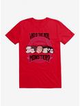 Universal Anime Monsters The Real Monster Lineup T-Shirt, RED, hi-res