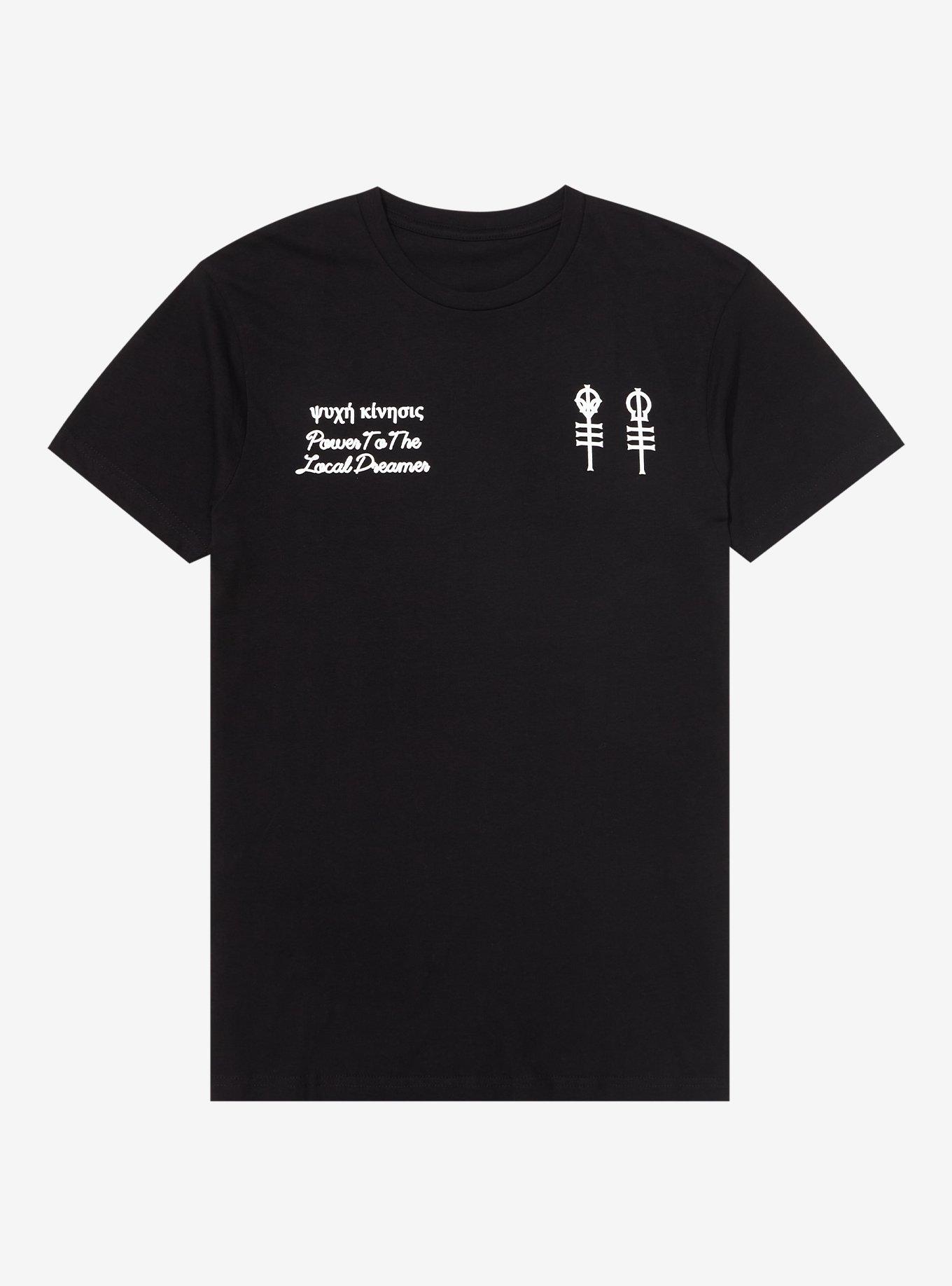 Twenty One Pilots Power To The Local Dreamer T-Shirt, BLACK, hi-res