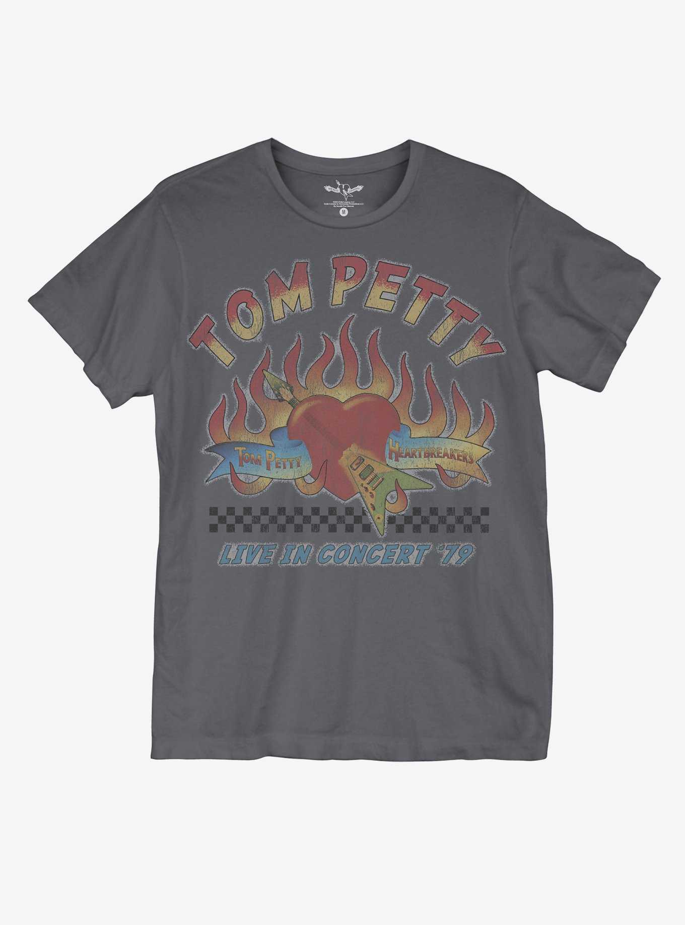 Tom Petty & The Heartbreakers Live in 1979 Boyfriend Fit Girls T-Shirt, , hi-res