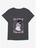 Universal Anime Monsters Bride Of Frankenstein Womens T-Shirt Plus Size, CHARCOAL HEATHER, hi-res