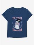 Universal Anime Monsters Bride Of Frankenstein Womens T-Shirt Plus Size, ATHLETIC NAVY, hi-res