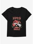 Universal Anime Monsters Dracula Portrait Womens T-Shirt Plus Size, BLACK, hi-res