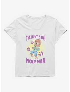 Universal Anime Monsters Hunt Is On Wolfman Womens T-Shirt Plus Size, , hi-res