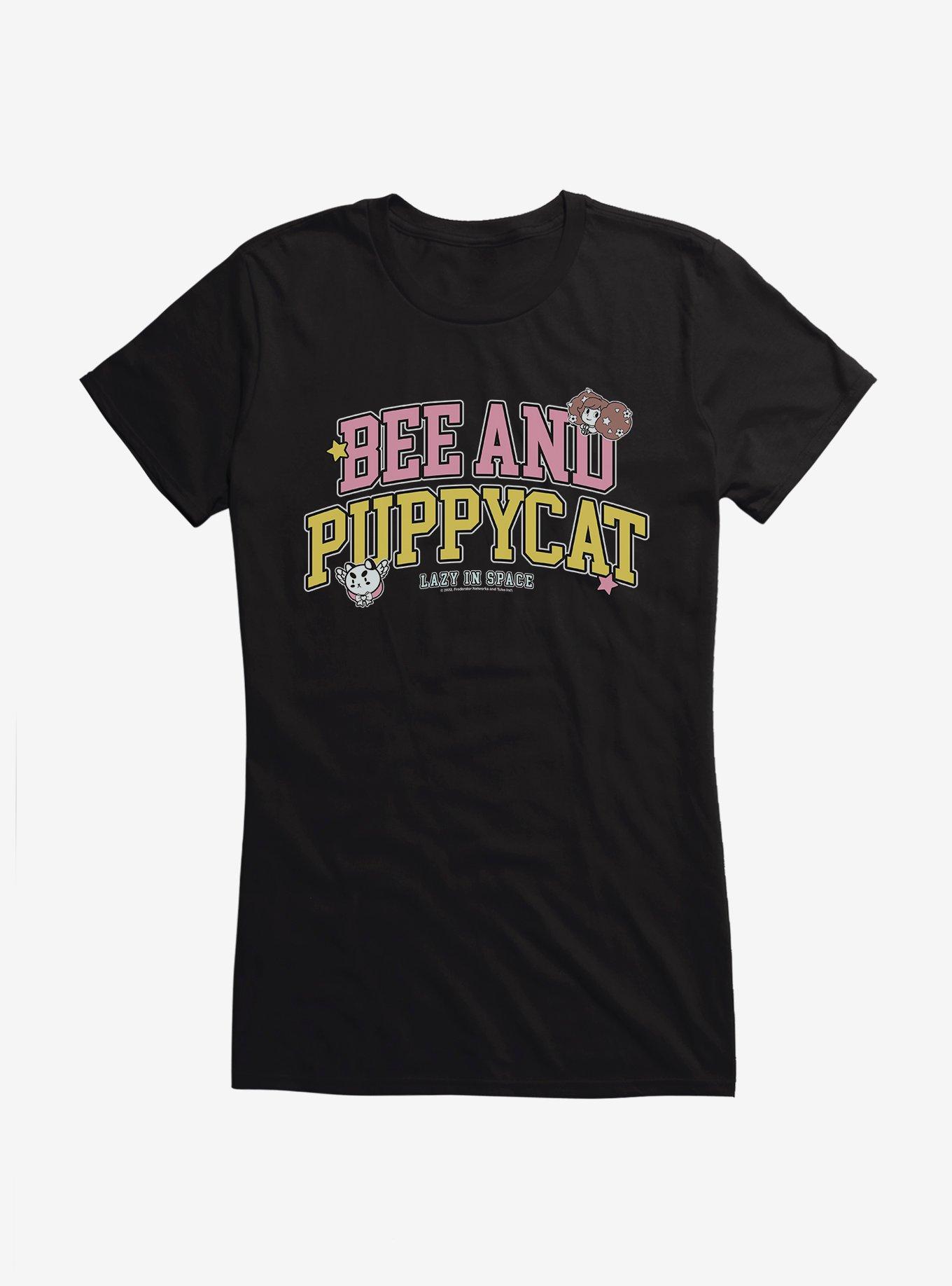 Bee And Puppycat Lazy In Space Collegiate Girls T-Shirt, , hi-res