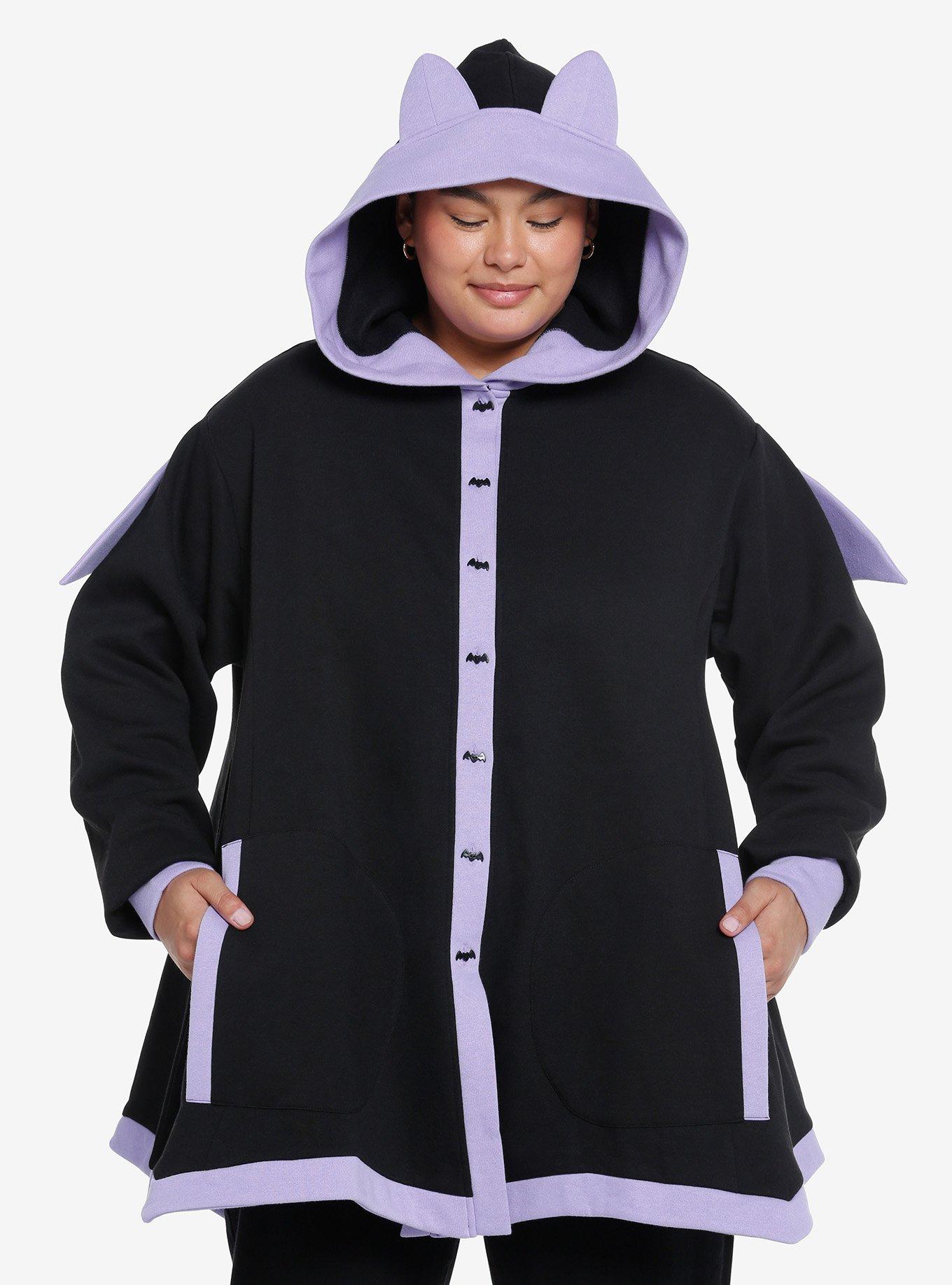 Bat hoodie cheap plus size