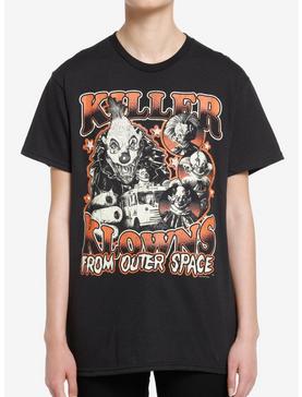 Killer Klowns From Outer Space Collage Boyfriend Fit Girls T-Shirt, , hi-res