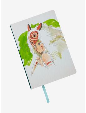 Studio Ghibli Princess Mononoke Watercolor Portrait Journal, , hi-res