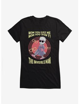 Universal Anime Monsters Invisible Man Girls T-Shirt, , hi-res