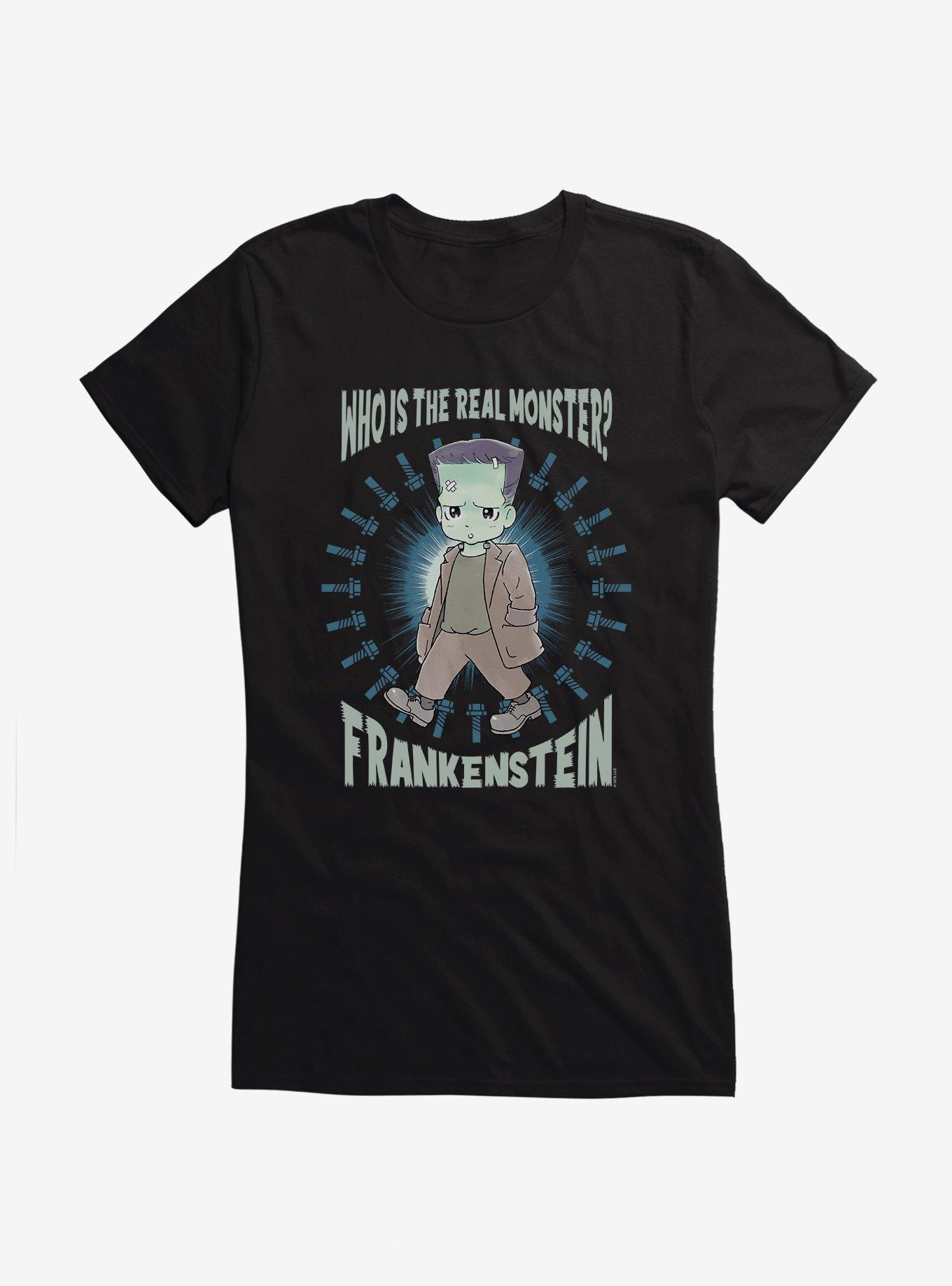 Universal Anime Monsters Real Monster Frankenstein Girls T-Shirt