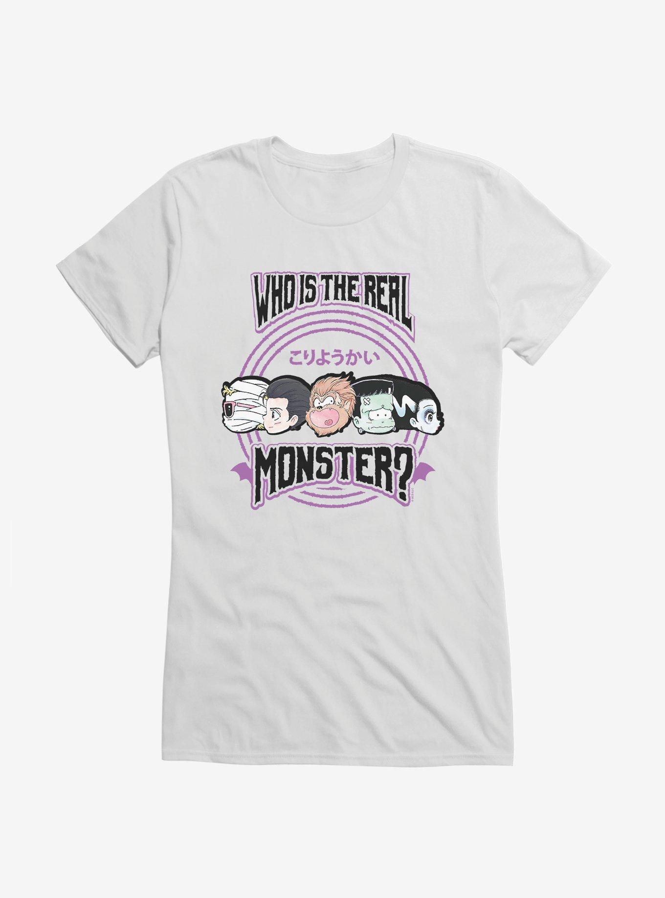 Universal Anime Monsters The Real Monster Lineup Girls T-Shirt, , hi-res