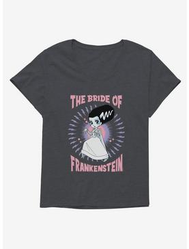 Universal Anime Monsters Bride Of Frankenstein Girls T-Shirt Plus Size, , hi-res