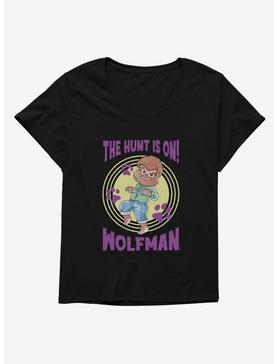 Universal Anime Monsters Hunt Is On Wolfman Girls T-Shirt Plus Size, , hi-res