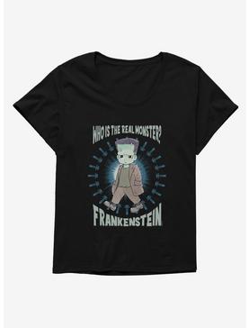 Universal Anime Monsters Real Monster Frankenstein Girls T-Shirt Plus Size, , hi-res