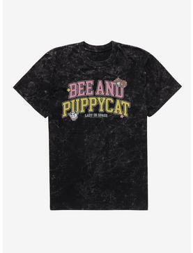 Plus Size Bee And Puppycat Lazy In Space Collegiate Mineral Wash T-Shirt, , hi-res