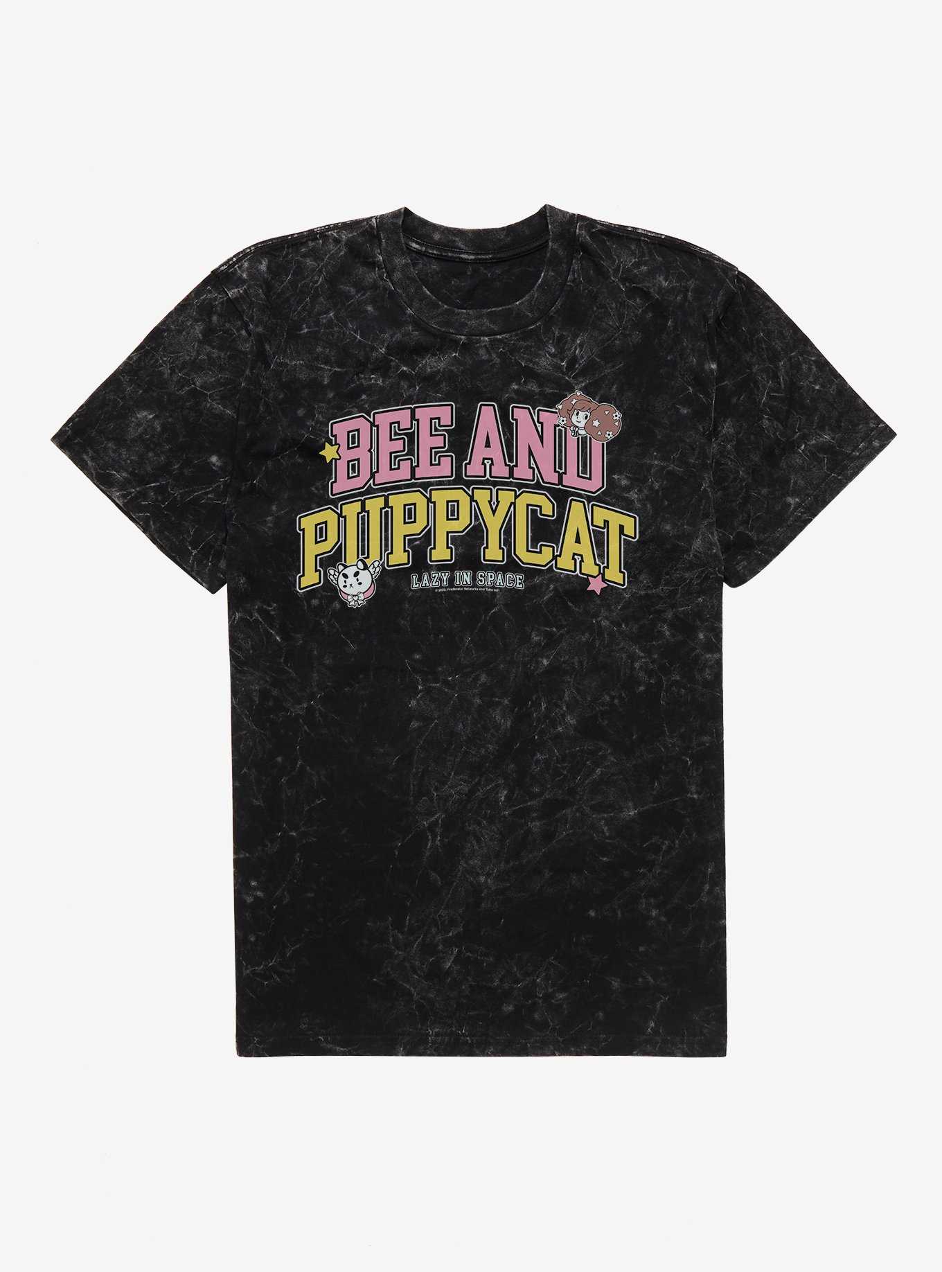 Bee And Puppycat Lazy In Space Collegiate Mineral Wash T-Shirt, , hi-res