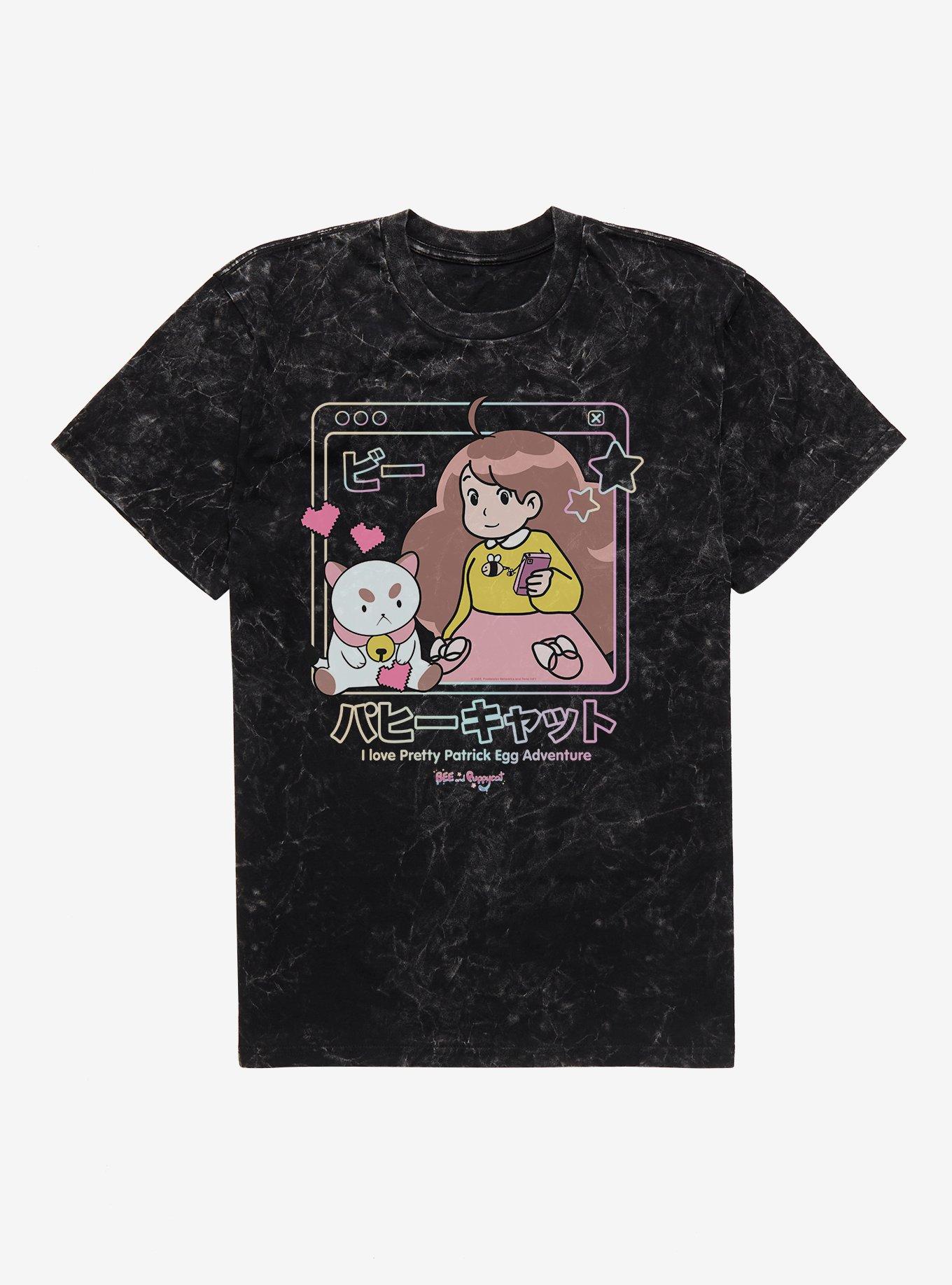 Bee And Puppycat Pretty Patrick Egg Adventure Mineral Wash T-Shirt