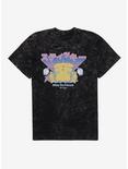 Bee And Puppycat Sticky The Princess Mineral Wash T-Shirt, BLACK MINERAL WASH, hi-res