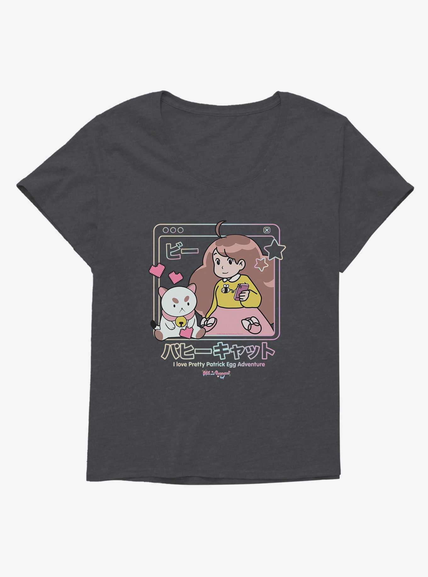 Bee And Puppycat Pretty Patrick Egg Adventure Girls T-Shirt Plus Size, , hi-res