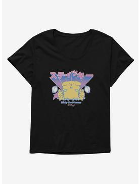 Plus Size Bee And Puppycat Sticky The Princess Girls T-Shirt Plus Size, , hi-res