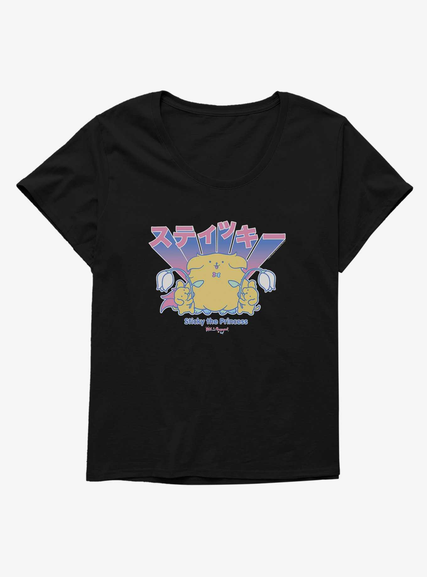 Bee And Puppycat Sticky The Princess Girls T-Shirt Plus Size, , hi-res