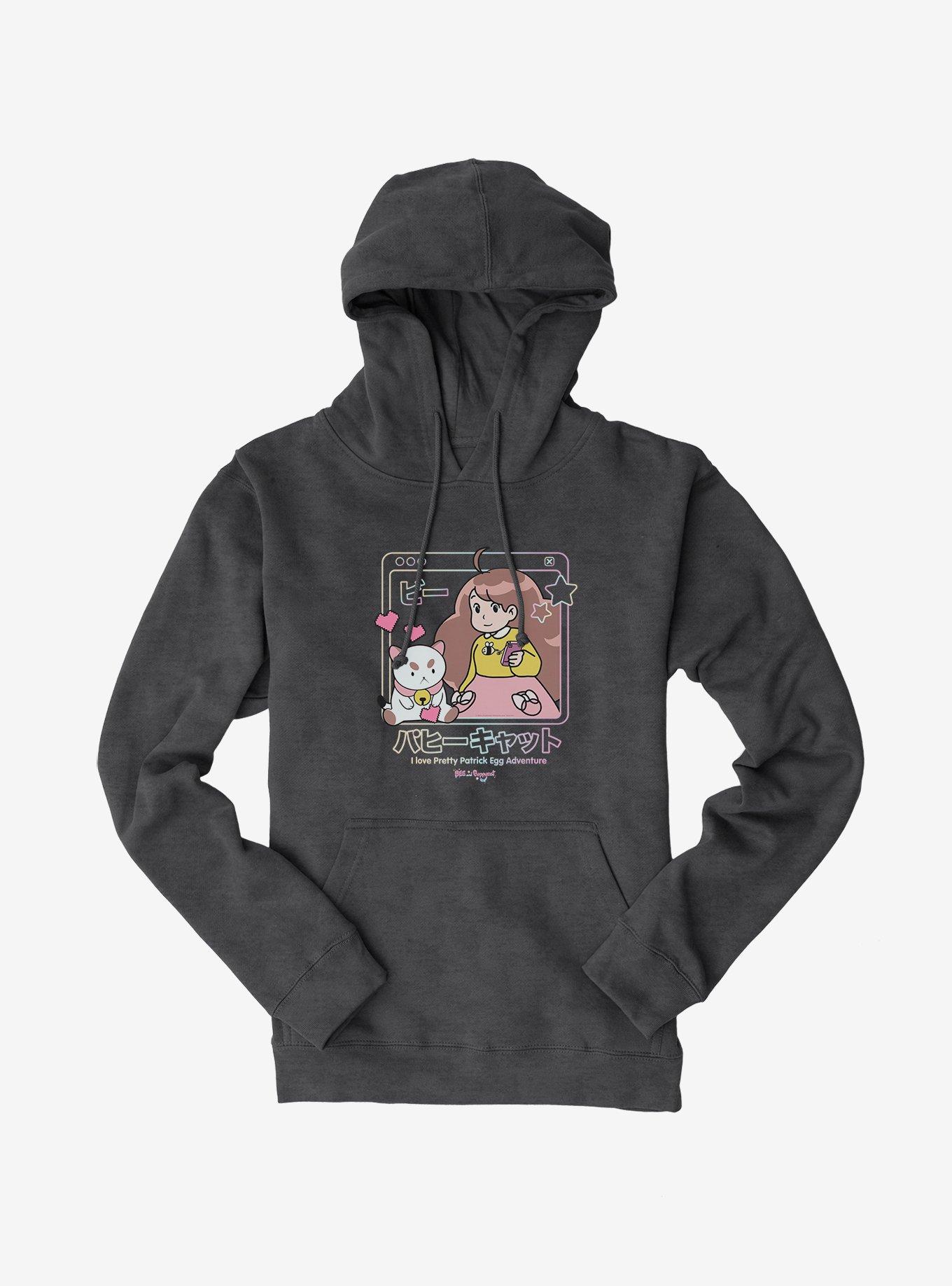 Bee And Puppycat Pretty Patrick Egg Adventure Hoodie, CHARCOAL HEATHER, hi-res