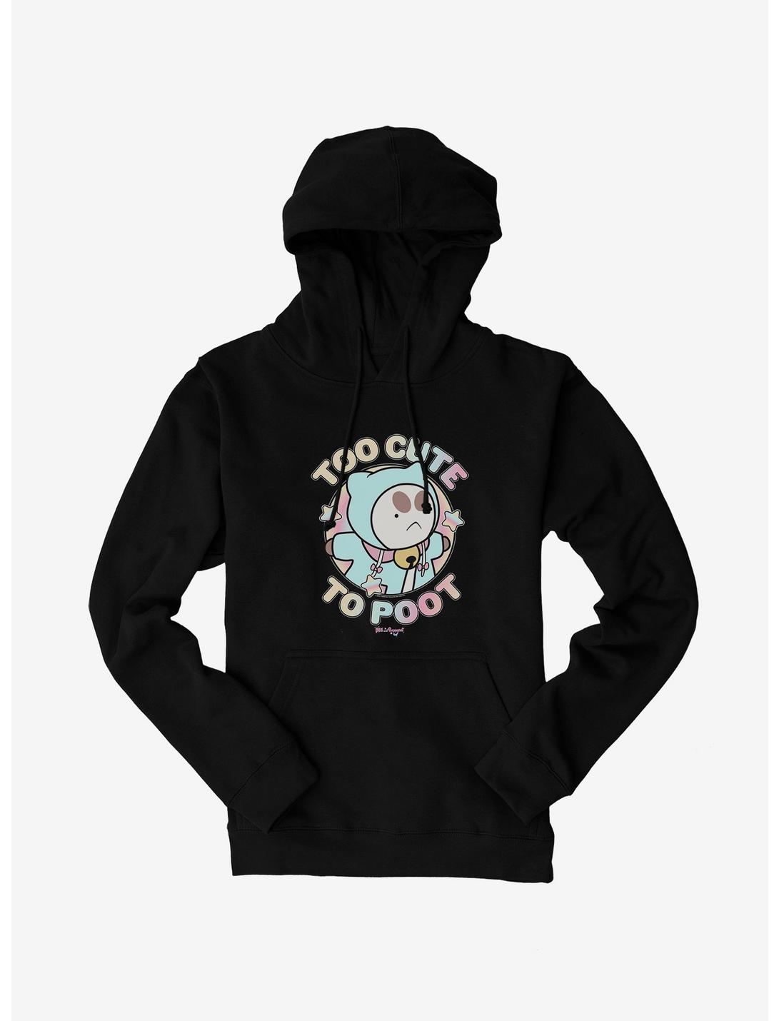 Bee And Puppycat Too Cute To Poot Hoodie, , hi-res